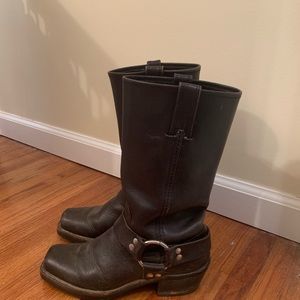 Black Frye boots